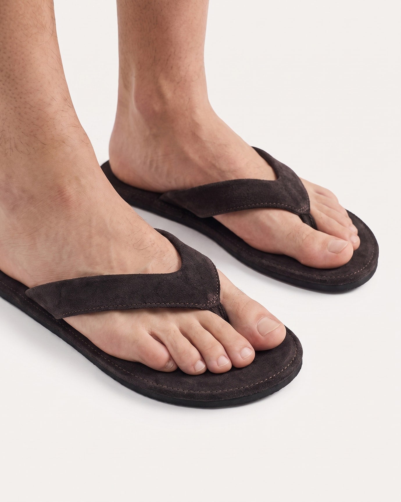 Minimalist Genuine Leather Flip-Flops