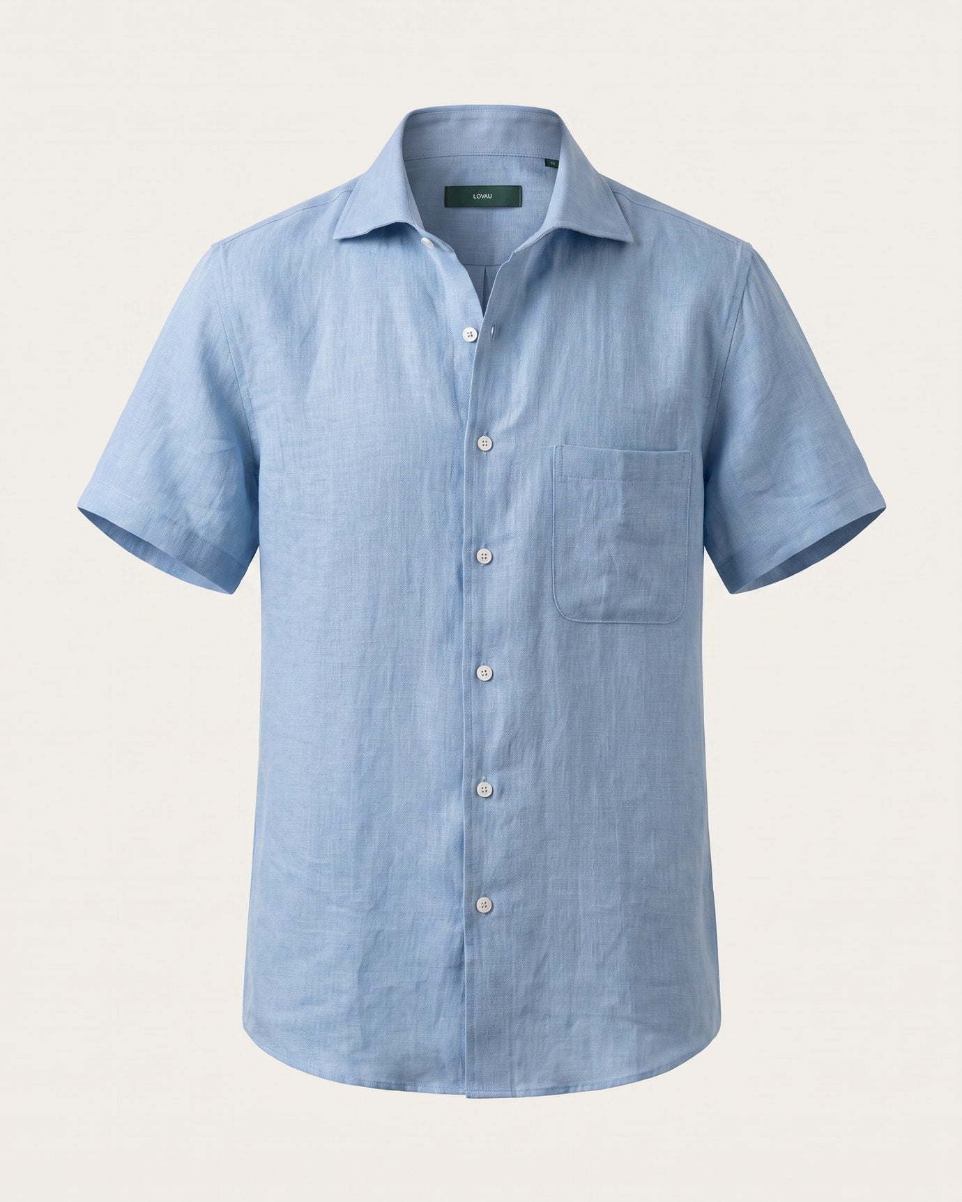 Paris Linen Loose Fit Short Sleeve Shirt