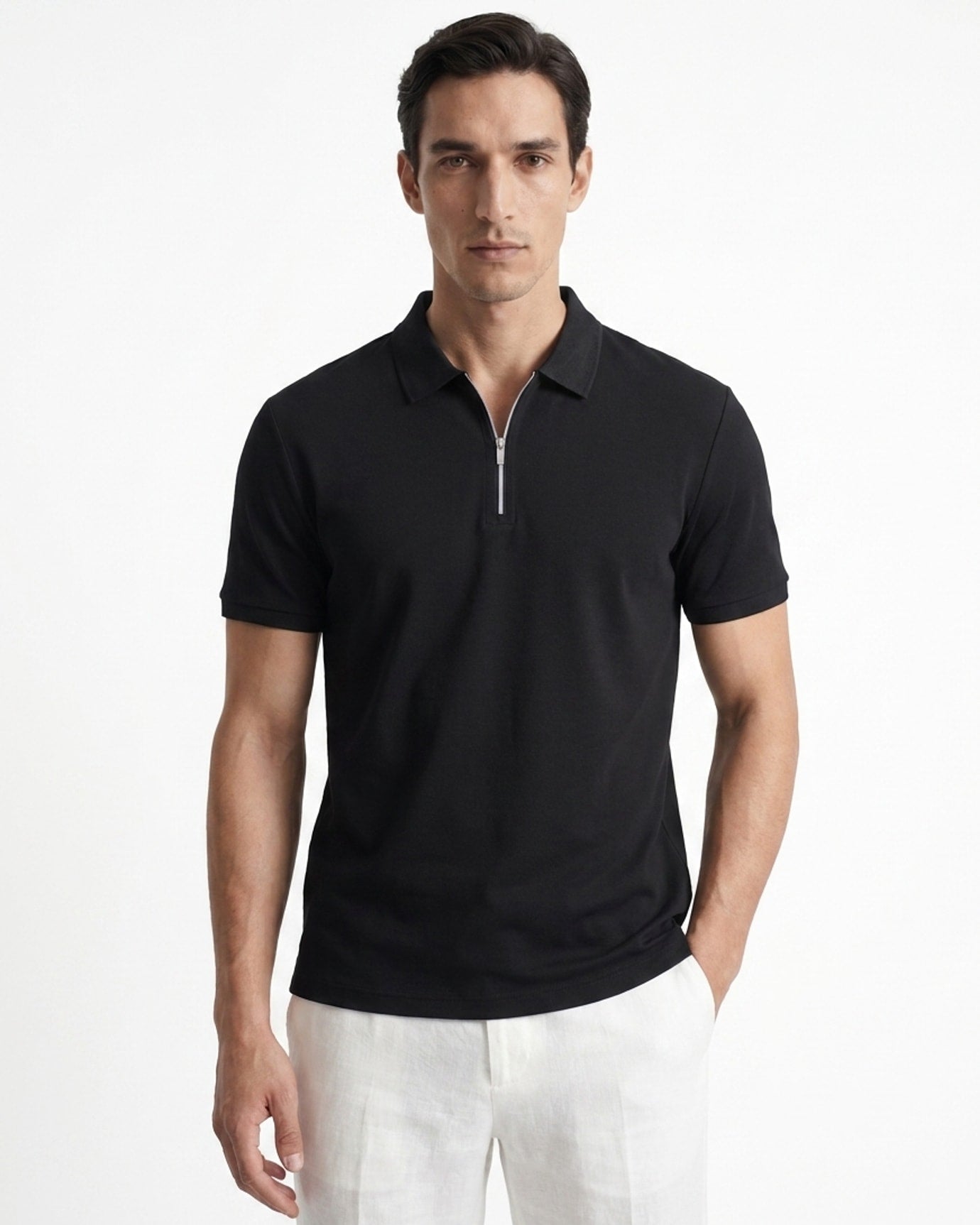 Venice Old Money Zipper Polo