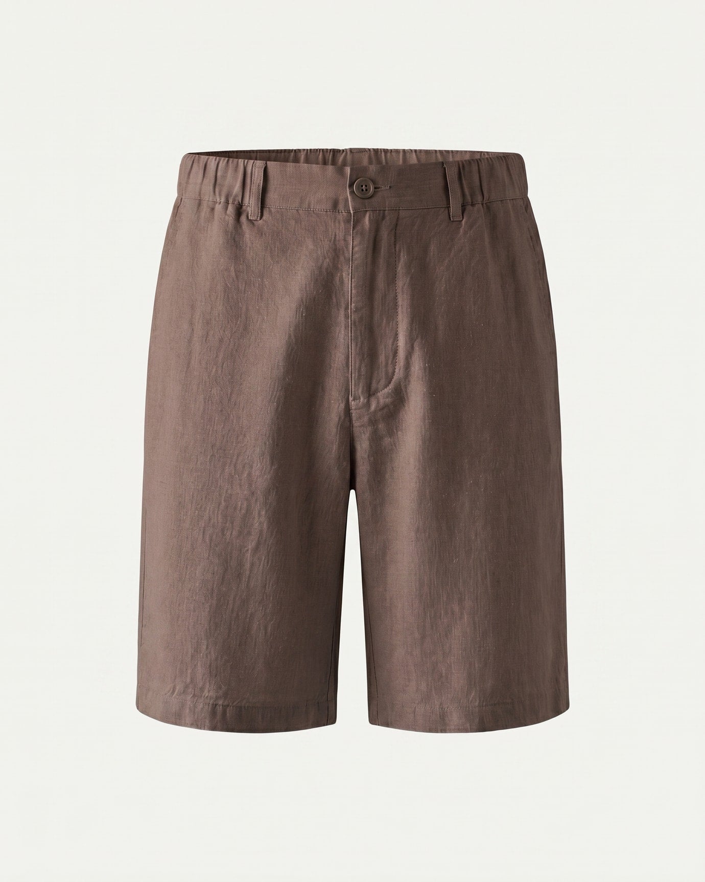 Monaco Linen Shorts with Elastic Waist