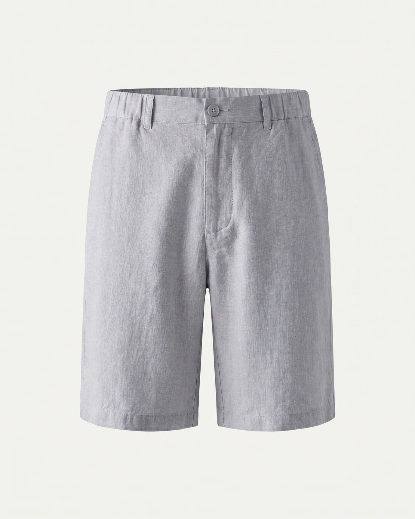 Monaco Linen Shorts with Elastic Waist