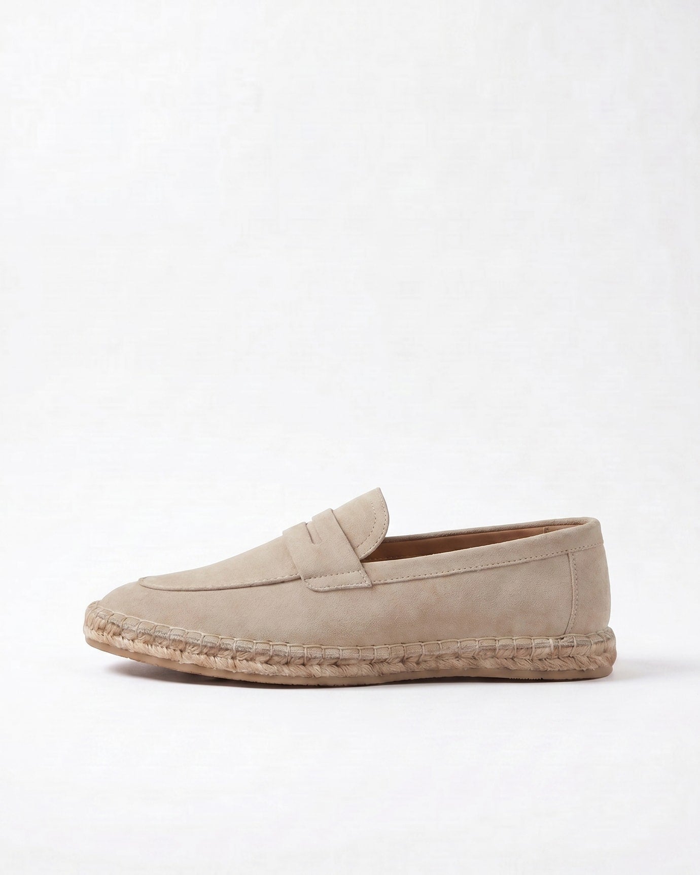 Mediterranean Suede Slip-On Loafers