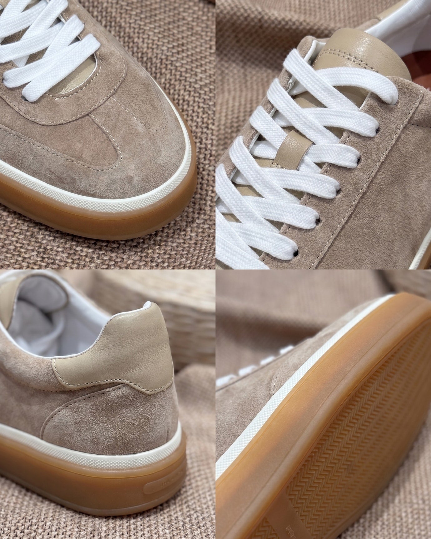 NY Leather Suede Sneakers